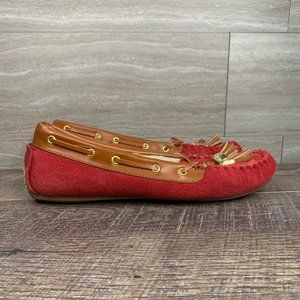 Women's Lucky Brand Aaron Suede Moccasin